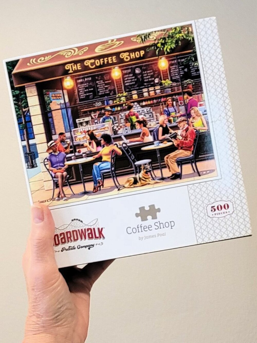 Boardwalk COFFEE SHOP Jigsaw Puzzle 500 pieces